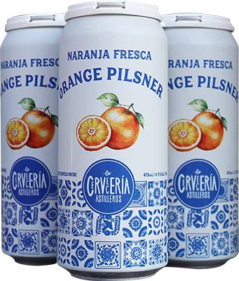LA CERVECERIA - NARANJA FRESCA ORANGE PILSNER TALL CAN