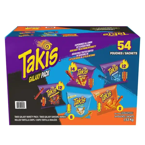 TAKIS GALAXY PACK 54x28g