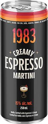 1983 - CREAMY ESPRESSO MARTINI