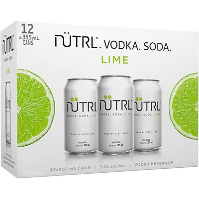 NUTRL - VODKA SODA LIME