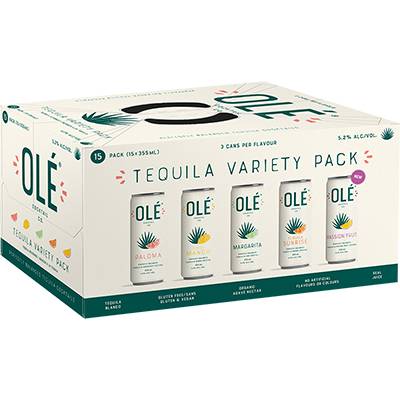 OLE COCKTAIL CO - OLE TEQUILA VARIETY PACK CAN