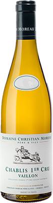 Chablis 1er Vaillons - Dom C Moreau Cuv Guy Moreau 10/11