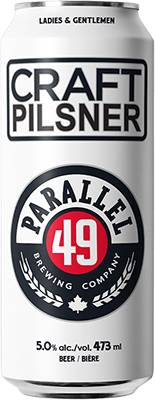 Parallel 49 - Craft Pilsner Tall Can