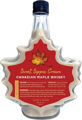 CANADIAN MAPLE WHISKY - SWEET SIPPIN CREAM