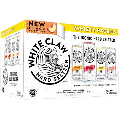 WHITE CLAW - VARIETY PACK NO. 2 CAN