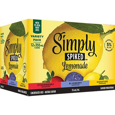 SIMPLY SPIKED - LEMONADE MIXER CAN