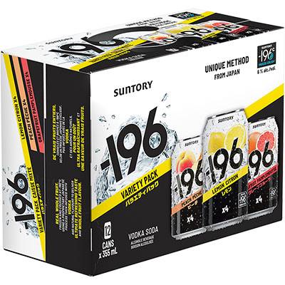 -196 - VODKA SODA VARIETY 12 PACK CAN