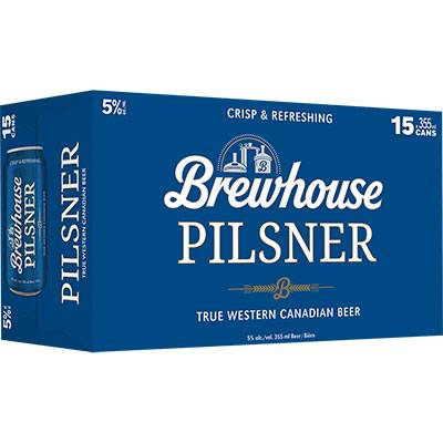 GREAT WESTERN - BREWHOUSE PILSNER CAN