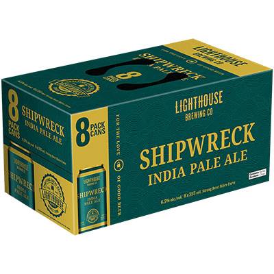 LIGHTHOUSE BREWING - SHIPWRECK IPA CAN