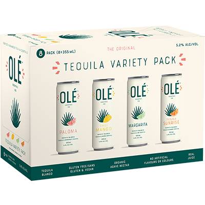 OLE COCKTAIL CO - OLE TEQUILA VARIETY PACK CAN